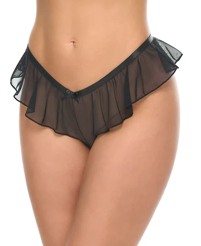 Oh La Cheri Women's Maylah Mesh Boyshort Panty