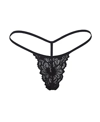 Oh La Cheri Women's Marcia Lace Micro G-String