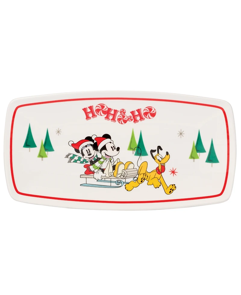 Lenox Disney Holiday Porcelain Hors D'oeuvre Tray