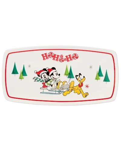 Lenox Disney Holiday Porcelain Hors D'oeuvre Tray