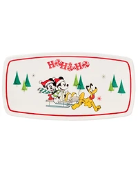 Lenox Disney Holiday Porcelain Hors D'oeuvre Tray