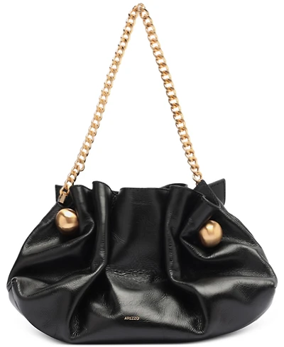 Arezzo Cleo Small Leather Clutch