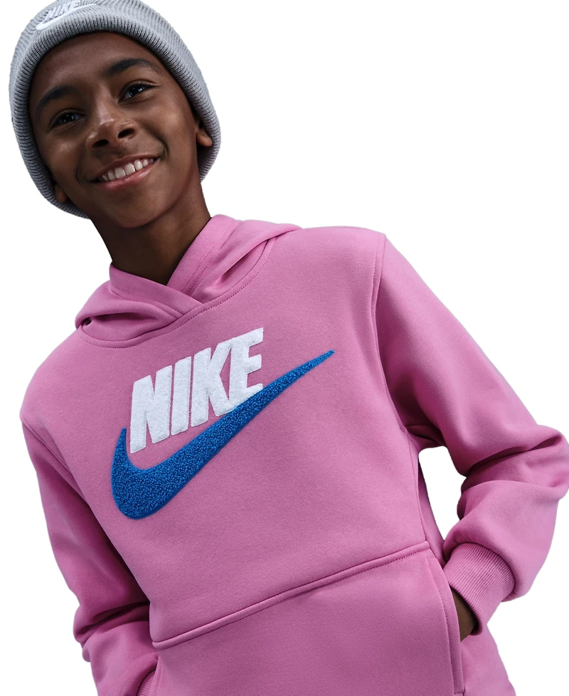 Nike Big Kids 8-20 Sportswear Club Fleece Hoodie