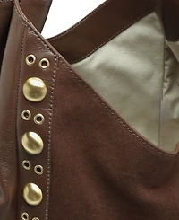 Arezzo Owen Large Suede Hobo