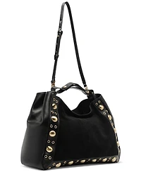 Arezzo Owen Medium Suede Tote