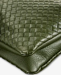 Style & Co Small Woven Double Compartment Crossbody, Macy's Exclusive