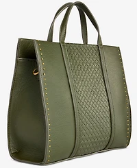Style & Co Medium Woven Boxy Tote, Macy's Exclusive