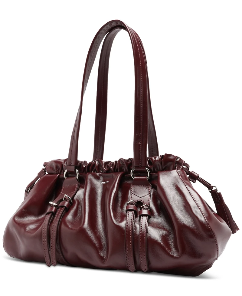 Arezzo Capri Small Leather Shoulder Bag