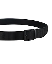 Kenneth Cole Reaction Men's Two-in-One Reversible Fabric and Artificial Leather Track Lock Belt