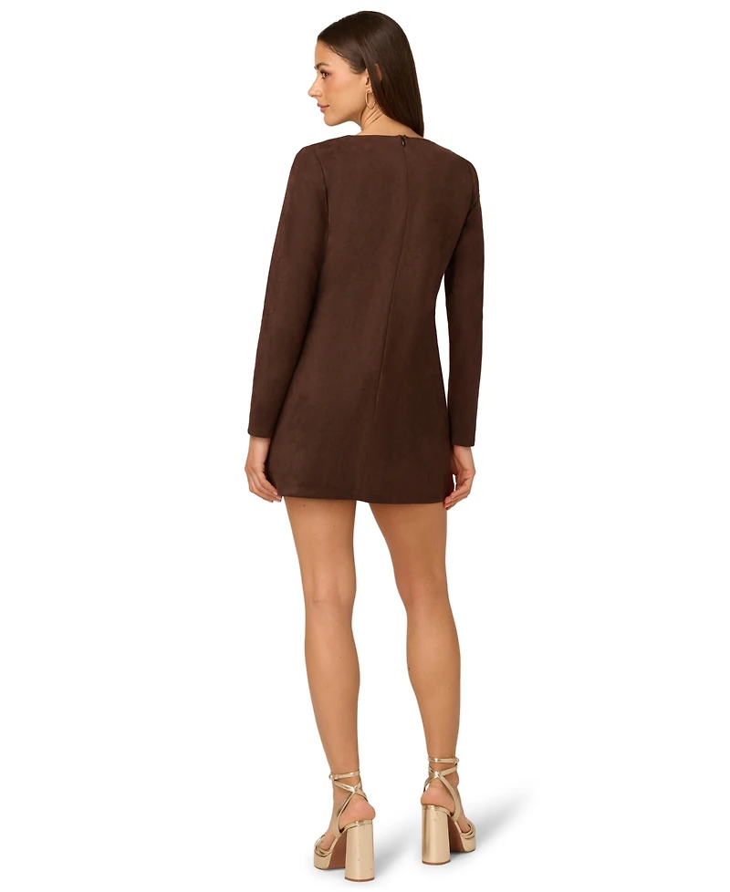 Adrianna Women's Long-Sleeve Shift Dress