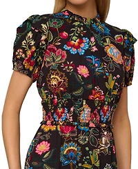 Adrianna Women's Short-Sleeve Midi Dress