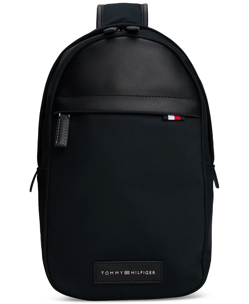 Tommy Hilfiger Men's Logo Medium Sling Pack