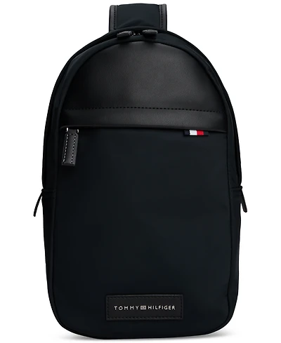 Tommy Hilfiger Men's Logo Medium Sling Pack