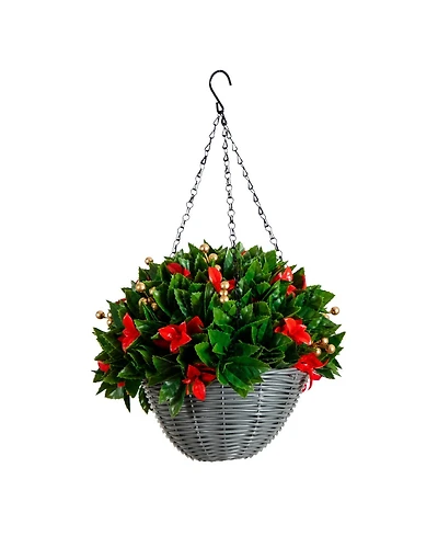Nearly Natural 24" Pre-Lit Uv Resistant Artificial Christmas Led Lights Indoor and Outdoor