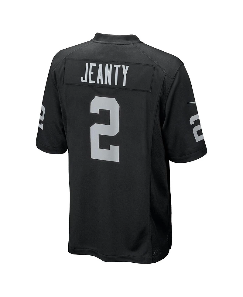 Nike Men's Ashton Jeanty Black Las Vegas Raiders 2025 Nfl Draft First Round Pick Game Jersey