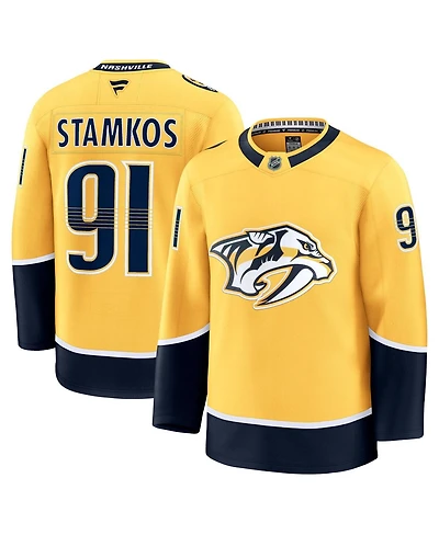 Fanatics Men's Steven Stamkos Gold Nashville Predators Home Premium Jersey