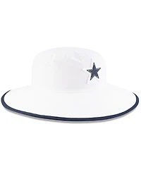 New Era Men's White Dallas Cowboys 2025 Nfl Training Camp Panama Bucket Hat