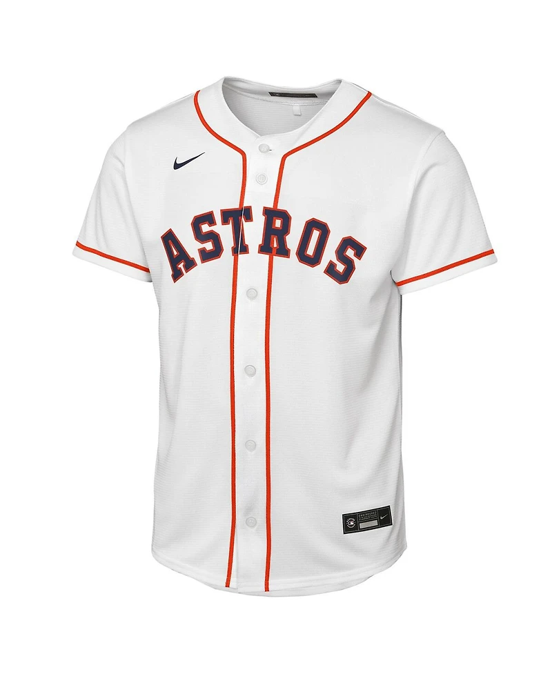 Nike Big Boys and Girls Jose Altuve White Houston Astros Home Replica Player Jersey