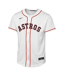 Nike Big Boys and Girls Jose Altuve White Houston Astros Home Replica Player Jersey
