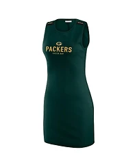 Wear by Erin Andrews Women's x Gracie Hunt Green Bay Packers Ribbed Tank Dress
