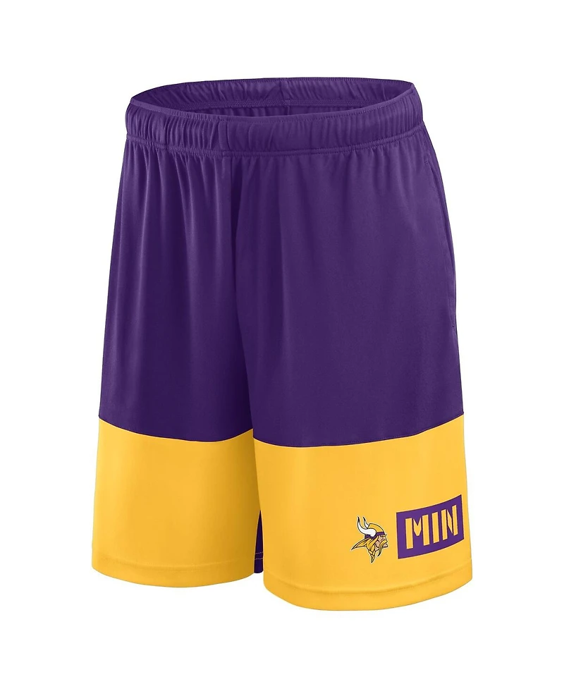 Logo Athletic Men's Purple Minnesota Vikings Best of the Best Shorts