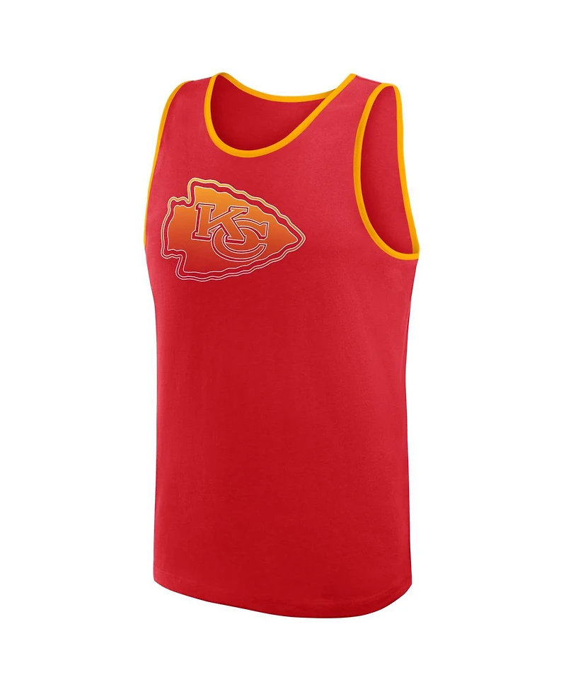 Logo Athletic Men's Red Kansas City Chiefs Unmatched Success Tank Top