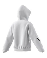 Adidas Big Boys and Girls White Juventus 2025/26 Anthem Full-Zip Jacket