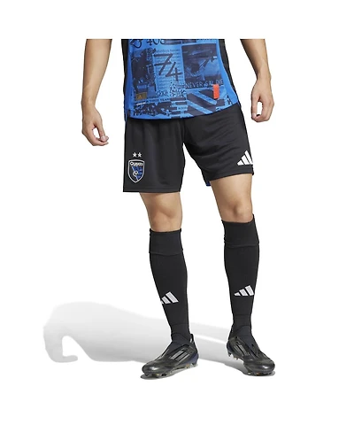 Adidas Men's Black San Jose Earthquakes Home 2025 Headliner Authentic Shorts