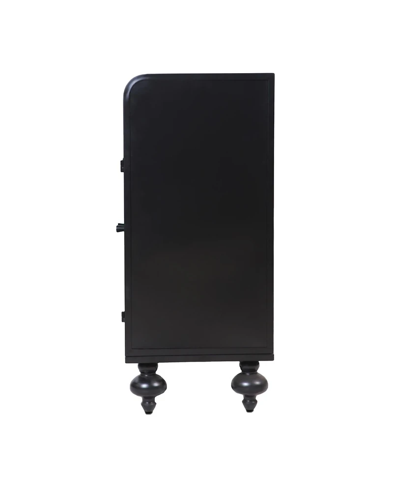 Streamdale Furniture Art Accent Cabinet with 2 Doors