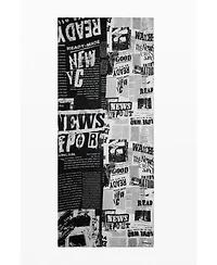 Desigual Women's Rectangular newspaper scarf