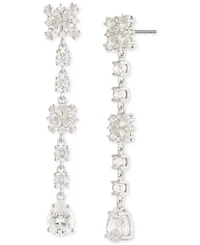 Marchesa Cubic Zirconia Linear Drop Earrings