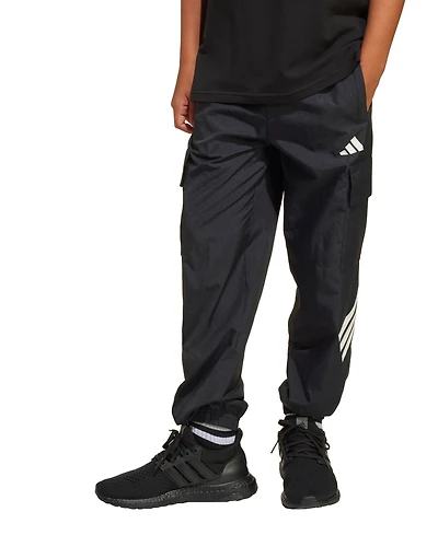 adidas Big Boys Future Icons 3-Stripes Woven Pants