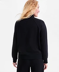 Style & Co Women's Luxe Fleece Half-Zip Sweatshirt, Macy's Exclusive