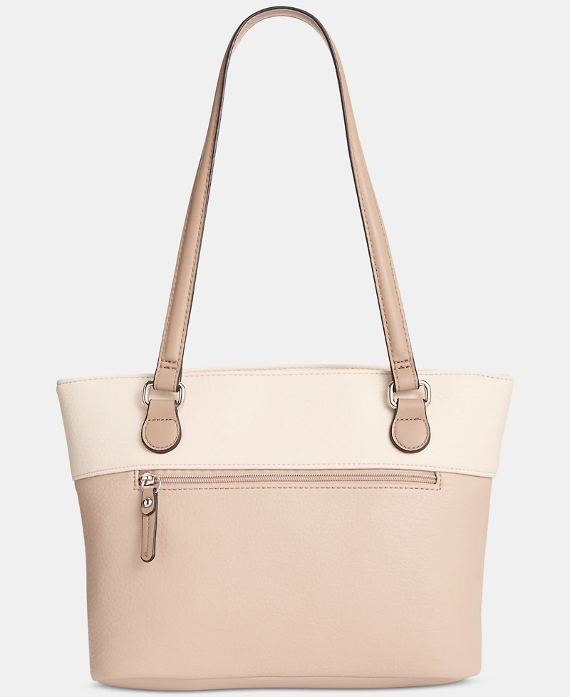 Giani Bernini Large Color Block Tote Bag, Macy's Exclusive