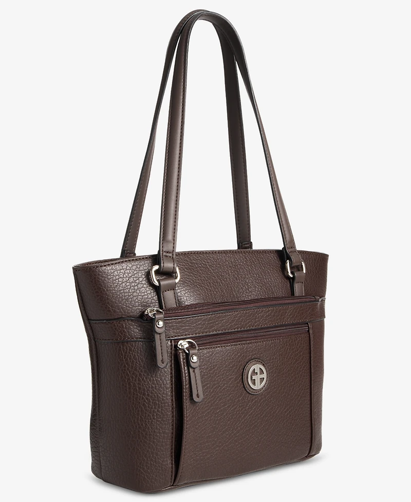 Giani Bernini Large Pebbled Tote Bag, Macy's Exclusive