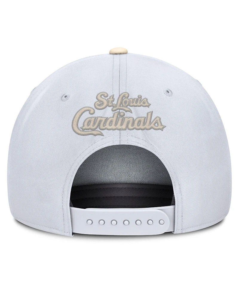 Nike Men's White/Cream St. Louis Cardinals Pro Performance Snapback Hat