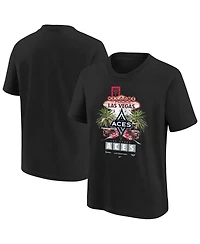 Nike Big Boys and Girls Black Las Vegas Aces Original Content T-Shirt