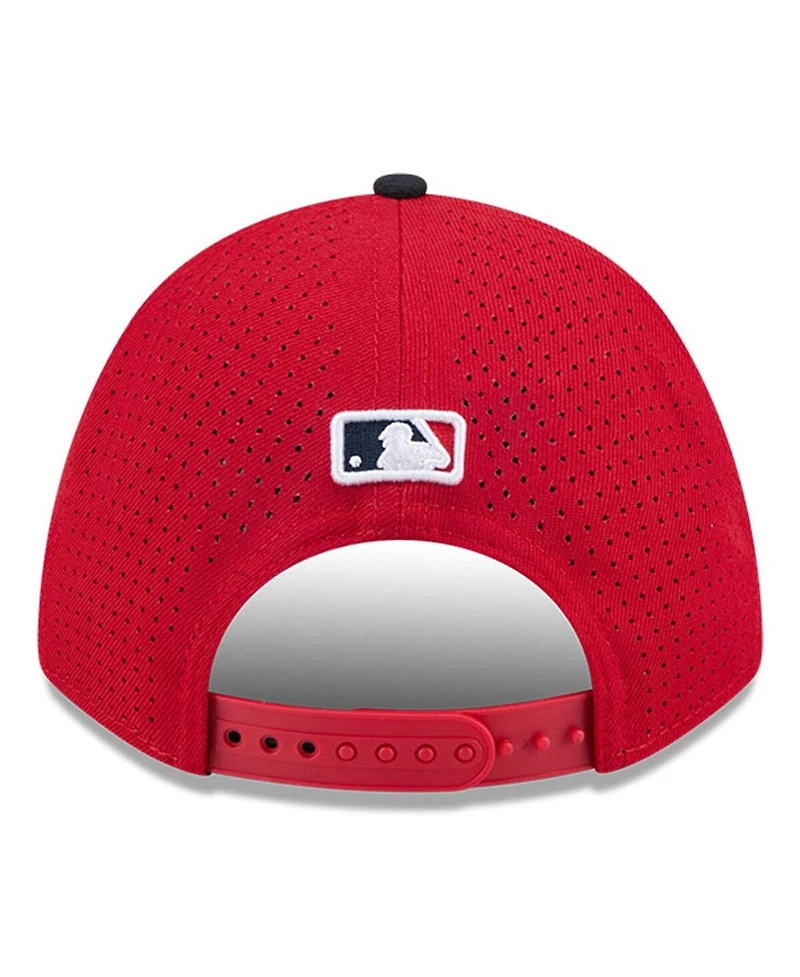 New Era Men's Red/Navy Cleveland Guardians 2025 Mlb All-Star Game 9FORTY M-Crown Adjustable Hat