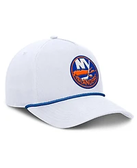 Fanatics Men's White New York Islanders Rope A-Frame Adjustable Hat