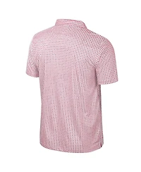 Colosseum Men's Red Wisconsin Badgers Big Tall Marty Rival Polo Shirt