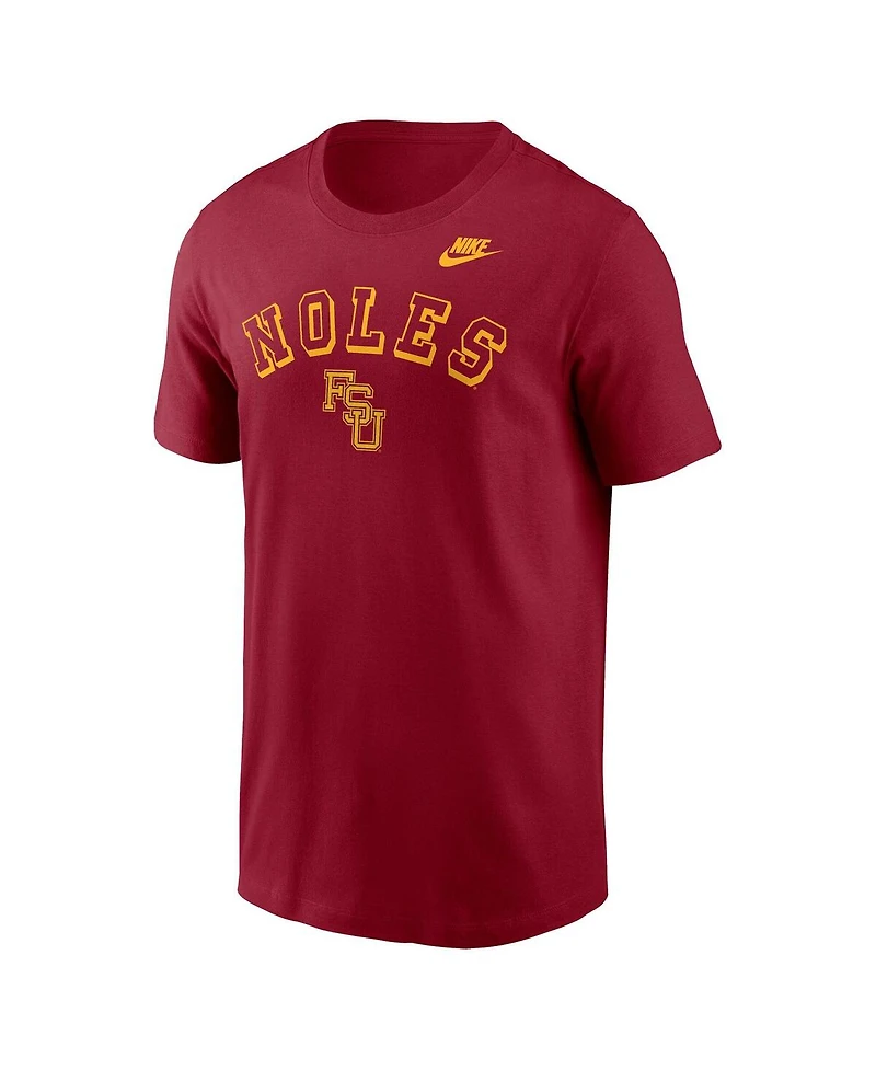 Nike Men's Garnet Florida State Seminoles Legacy Nickname T-Shirt