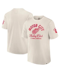 Fanatics Men's White Detroit Red Wings Decades Collection Timeless T-Shirt