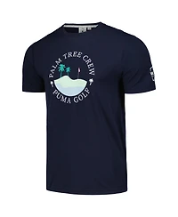 Puma Men's x Ptc Navy Wm Phoenix Open Island Cloudspun T-Shirt