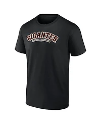 Fanatics Mto Label Men's Black San Francisco Giants Spanish Logo T-Shirt