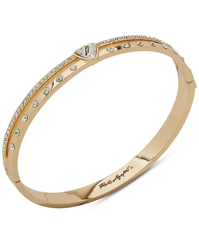 Karl Lagerfeld Paris Crystal Double-Row Bangle Bracelet