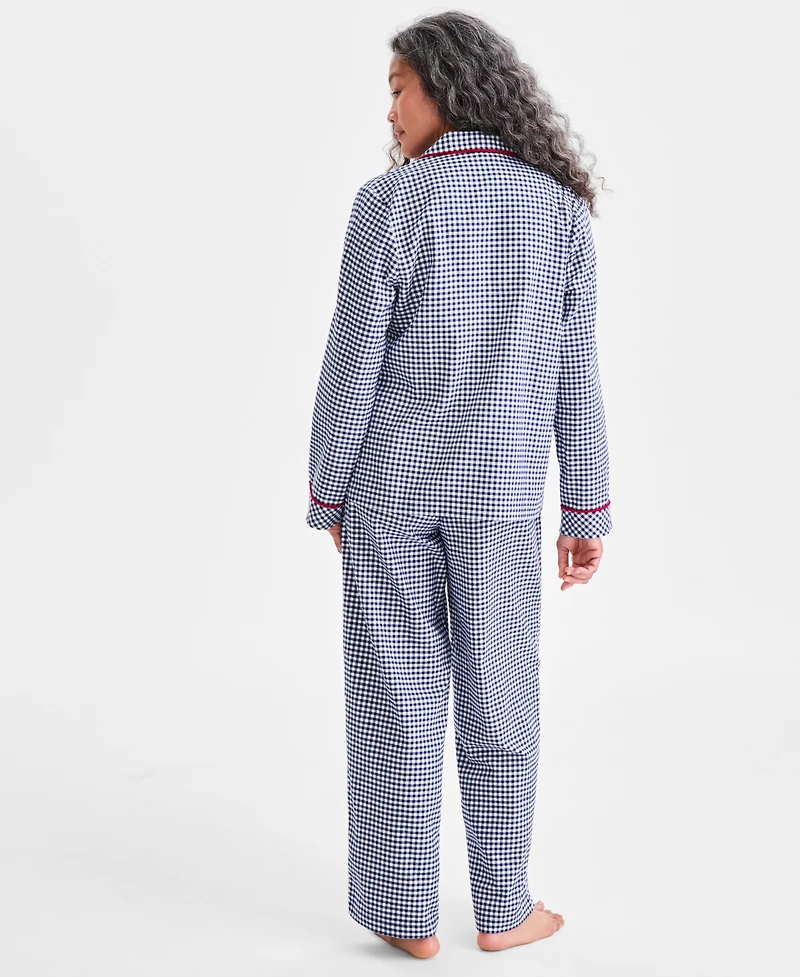 Charter Club Women's 2-Pc. Cotton Flannel Packaged Pajamas Set, Created for Macy's