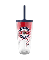 Tervis Tumbler Florida Panthers 24oz. Shatter Classic Tumbler with Straw Lid
