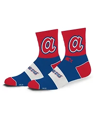 Starter Men's and Women's Atlanta Braves Trifecta Throwback Mid-Crew Socks