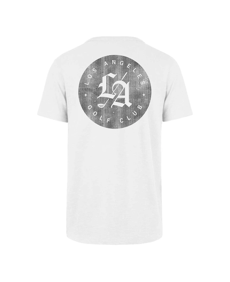 '47 Brand Men's White Tgl Los Angeles Golf Club Backer Scrum T-Shirt