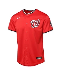 Nike Big Boys and Girls Red Washington Nationals Alternate 2 Limited Jersey